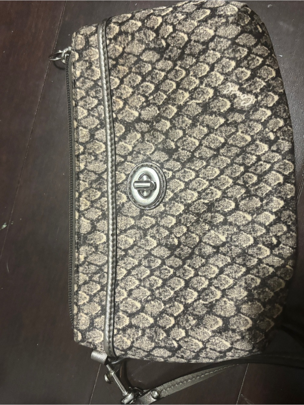 Coach snakeskin wrislet